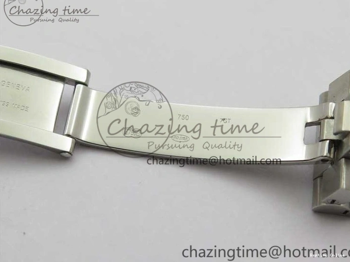 0417 Day Date 40mm SS BP Maker Best Edition Diamond Bezel Blue Dial Arabic Markers On SS Bracelet A Lightweight 2883